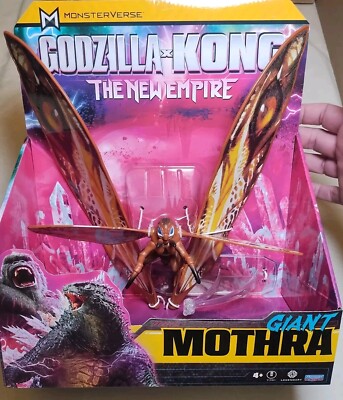 Godzilla X Kong The New Empire Monsterverse GIANT MOTHRA Action Figure NEW 2024-image