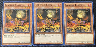 Lonefire Blossom SDBT-EN013 Structure Deck: Beware of Traptrix 1st Edition X3-image