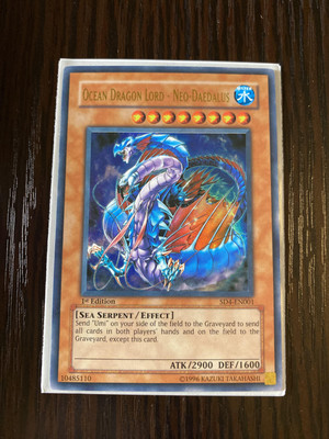 Structure Deck: Fury from the Deep #SD4-EN001 Ocean Dragon Lord-image