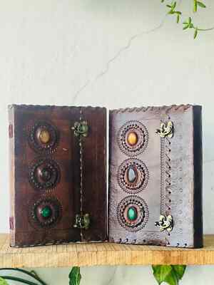 Goat Handmade Solid Leather Journal beautiful Journal Special Offer-image