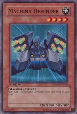 Yugioh Machina Defender #SDMM-EN008 Structure Deck: Machina Mayhem 1st Edition-image