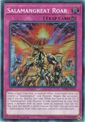 Salamangreat Roar NM 1st SDSB (#2) Structure Deck: Soulburner Yugioh-image