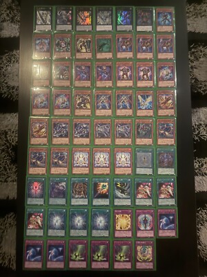 Yu-Gi-Oh! ZEXAL 62-Card Yuma Tsukumo Numbers Deck Japanese-image
