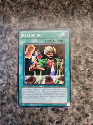 Yu-Gi-Oh! - Reasoning  (SDDC-EN031) - Structure Deck Dragons Collide - NM y22-image