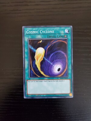 Cosmic Cyclone - Yugioh Structure Deck Mechanized Madness 1st Ed - SR10-EN032-image