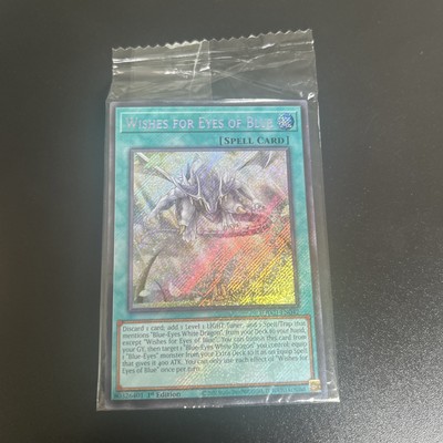 Wishes for Eyes of Blue (Quarter Century Secret Rare) SDWD-EN042 Structure Deck-image