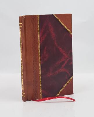 A Journal Kept During The Seige Of Fort William Henry August 175 [Leather Bound]-image