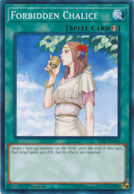 Yu-Gi-Oh! - Forbidden Chalice  (SDPL-EN024) - Structure Deck Powercode Link - NM-image