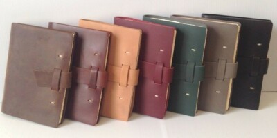 RUSTICO Parley's Leather Journal with Buckle or Flap-Tie Closure-image