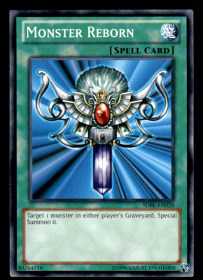 SDBE-EN028 Monster Reborn Structure Deck Blue eyes White Dragon-image