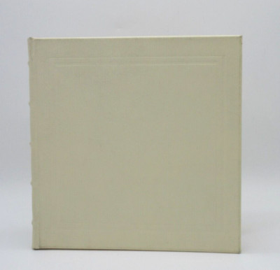 Bergdorf Goodman Wedding Book Journal Ivory Leather Bound Hardcover $135-image