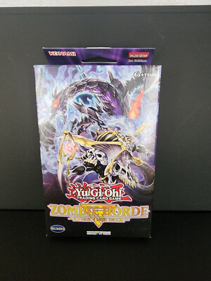 KONAMI Yu-Gi-Oh! TCG ZOMBIE HORDE Structure Deck SEALED-image