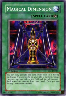 Magical Dimension - Structure Deck: Spellcaster's Judgment - Yu-Gi-Oh! - LP-image