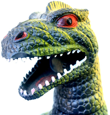 Vintage Godzilla Monster Dor Mei Hong Kong 1980s 14