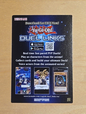 Yugioh Duel Links Promo Card with Gold Anubis Misprint-image