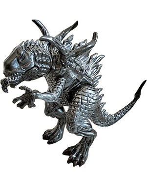 Xenomorpho Alien Xenodzilla Godzilla Alien 7” Hybrid Action Figure Mexico Toy-image