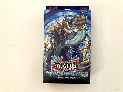 Yu-Gi-Oh Realm of the Sea Emperor Structure Deck FACTORY SEALED-image