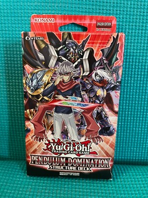 Yugioh - Pendulum Domination Structur Deck -  First Edition - Mint Condition-image