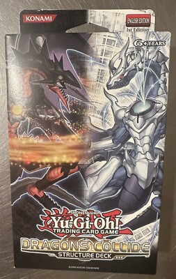 Yugioh Dragons Collide Structure Deck 1st Edition Factory Sealed-image