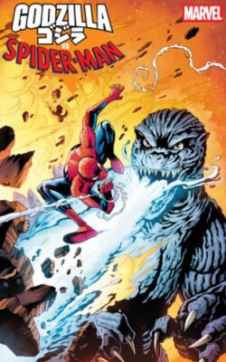 🦖🕸️ GODZILLA VS. SPIDER-MAN #1 CHRIS CAMPANA VARIANT 🔑*4/30/25 PRESALE-image