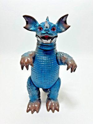 Marusan Baragon (1966) Blue Metallic Ver. 9” Sofubi Vinyl Figure Godzilla Toho-image