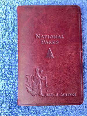 National Parks Bryce Canyon Pocket Travel Guide & Journal Graphic Image Leather-image