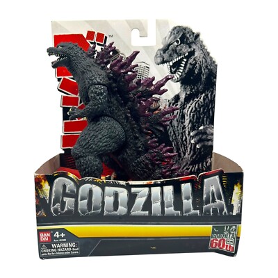 Classic Millennium Godzilla #91880 Monster 6.5” Action Figure New Bandai 2013-image