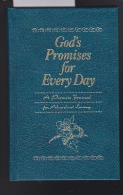 God's Promises for Every Day:Promise Journal for Abundant Living Leather 1991 LN-image