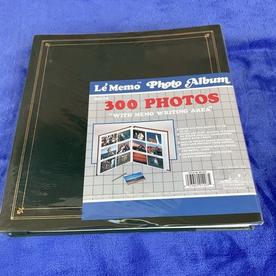 Pioneer Photo Album Album 3 1/2 X 5 1/2  300 Slip in Pockets Dark Green MP-300-image