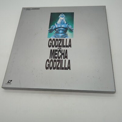 Laserdisc Godzilla vs. Mechagodzilla 2002 Box Set - Japan W/Obi TLL-2236-image