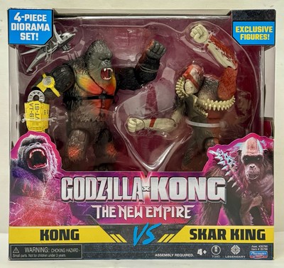 Godzilla x Kong The New Empire Kong vs Shar King Exclusive Figures New & Sealed-image