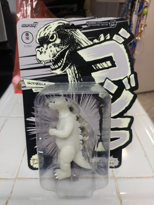 Super7 Glow in the dark Godzilla 74 Reaction Figure-image