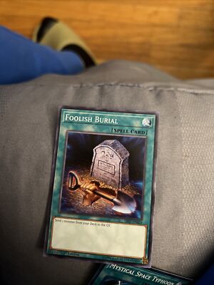 Yu-Gi-Oh! TCG Foolish Burial Structure Deck: Zombie Horde SR07-EN029 1st Edition-image