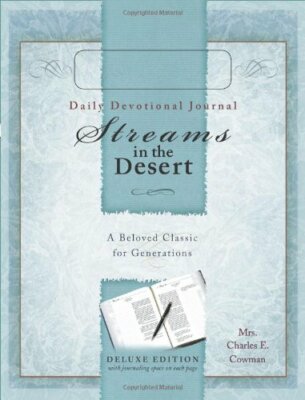 Streams In The Desert Journal by Cowman, Ms. Charles E. (Leather Bound)-image