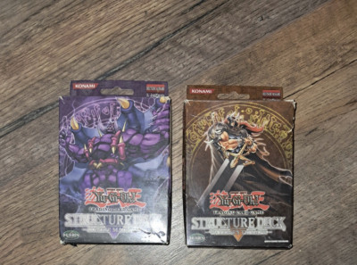 Yu-Gi-Oh! Structure Deck Boxes - “Warrior’s Triumph” & “Zombie Madne. EMPTY-image