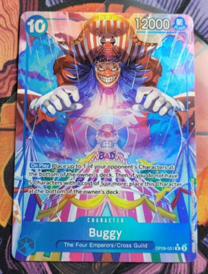Buggy OP09-051 Parallel Alt Art	One Piece Card English-image
