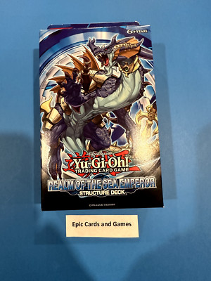 ( STRUCTURE DECK - REALM OF THE SEA EMPEROR ) - 1st Box - Sealed - Yu-Gi-Oh SDRE-image