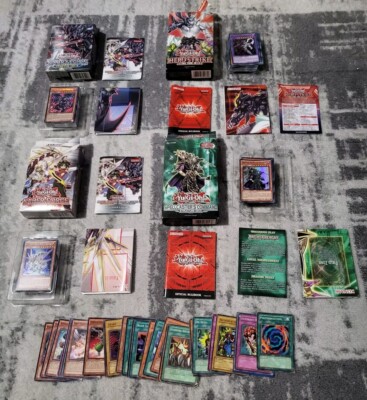 4 Lot Yu-Gi-Oh! Decks Spellcaster's Command Saber Force Hero Strike Dark Legion-image