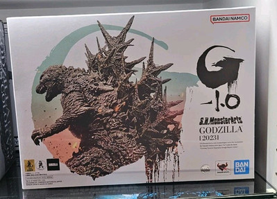S.H.MonsterArts Godzilla (2023) Godzilla Minus One (G -1.0)-Godzilla Figure New-image