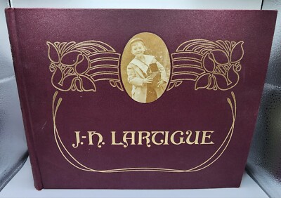 Boyhood Photos of J H Lartigue Family Album of Gilded Age-Guichard First Ed 1966-image