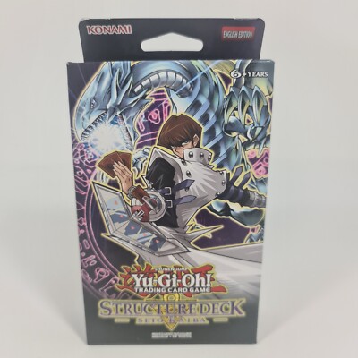 YuGiOh! Seto Kaiba Structure Deck - NEW - Fully Sealed Box! Blue-Eyes-image