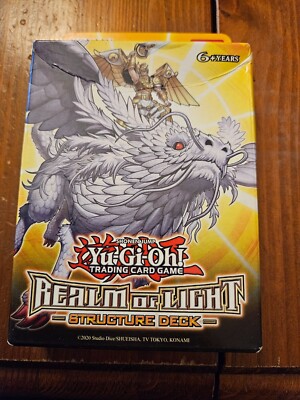 Yugioh Realm of Light Structure Deck Brand New Factory Sealed English!-image