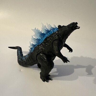 Playmates Godzilla vs Kong Supercharged Godzilla With Jet Battle Damage 6” 2021-image