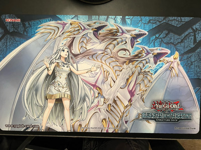 Blue Eyes White Destiny Structure Deck Playmat-image
