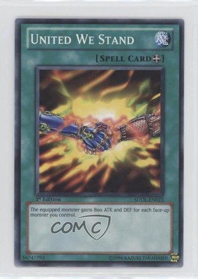 2011 Yu-Gi-Oh! Dragunity Legion Structure Deck 1st Edition United We Stand 0ms5-image