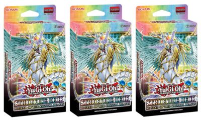 Yugioh Structure Deck: Legend of The Crystal Beasts Factory Sealed Decks x3-image