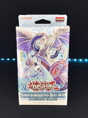 Yu-Gi-Oh! Freezing Chains Structure Deck Hanger Box - 1st Edition-image