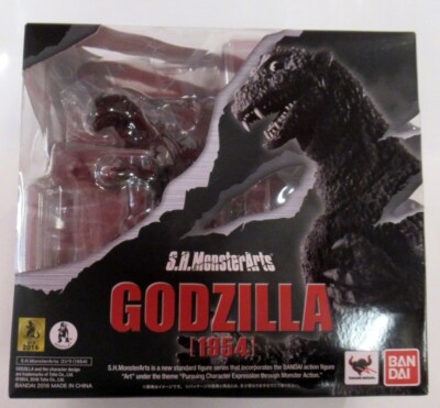 Bandai S.H. MonsterArts Godzilla (1954) Painted Action Figure USED Free Ship JP-image