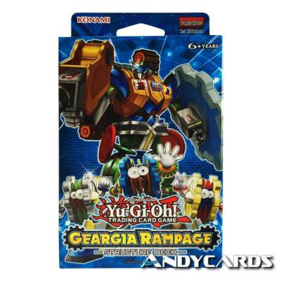 Structure Deck GEARGIA RAMPAGE Fury Gear SDGR ENGLISH Yugioh Deck-image
