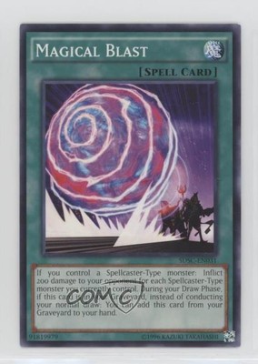 2009 Yu-Gi-Oh! Spellcasters' Command Structure Deck Magical Blast 0yj1-image